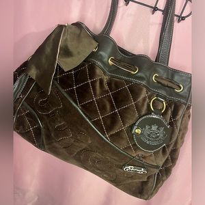 Juicy Couture Quilted Vintage Daydreamer Bag Purse.